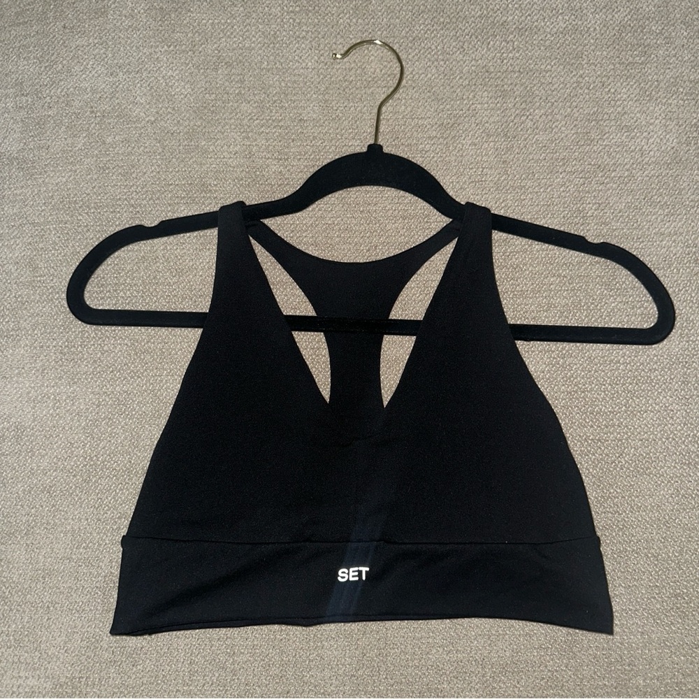 set active racer back bra
